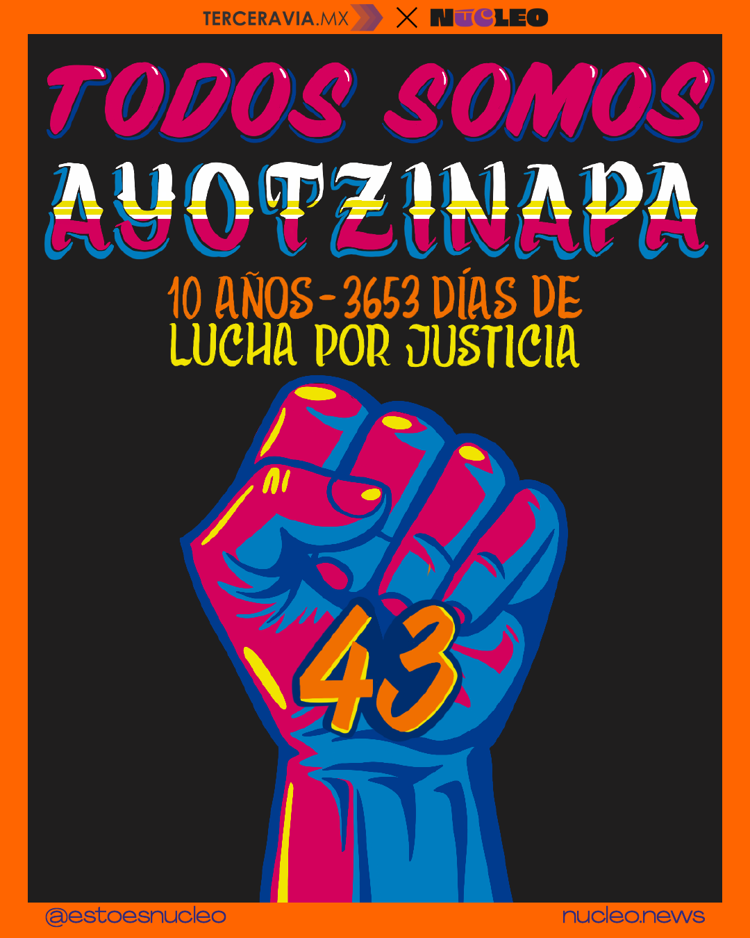 10 años de impunidad e injusticia: Ayotzinapa no se olvida 