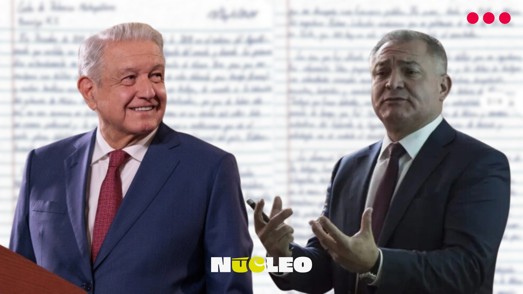 AMLO tiene nexos con el narco, asegura Genaro García Luna