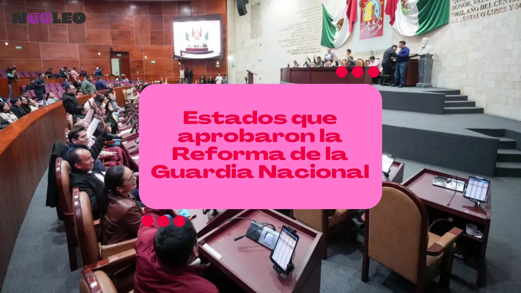 ¿Qué estados ya aprobaron la reforma a la Guardia Nacional?