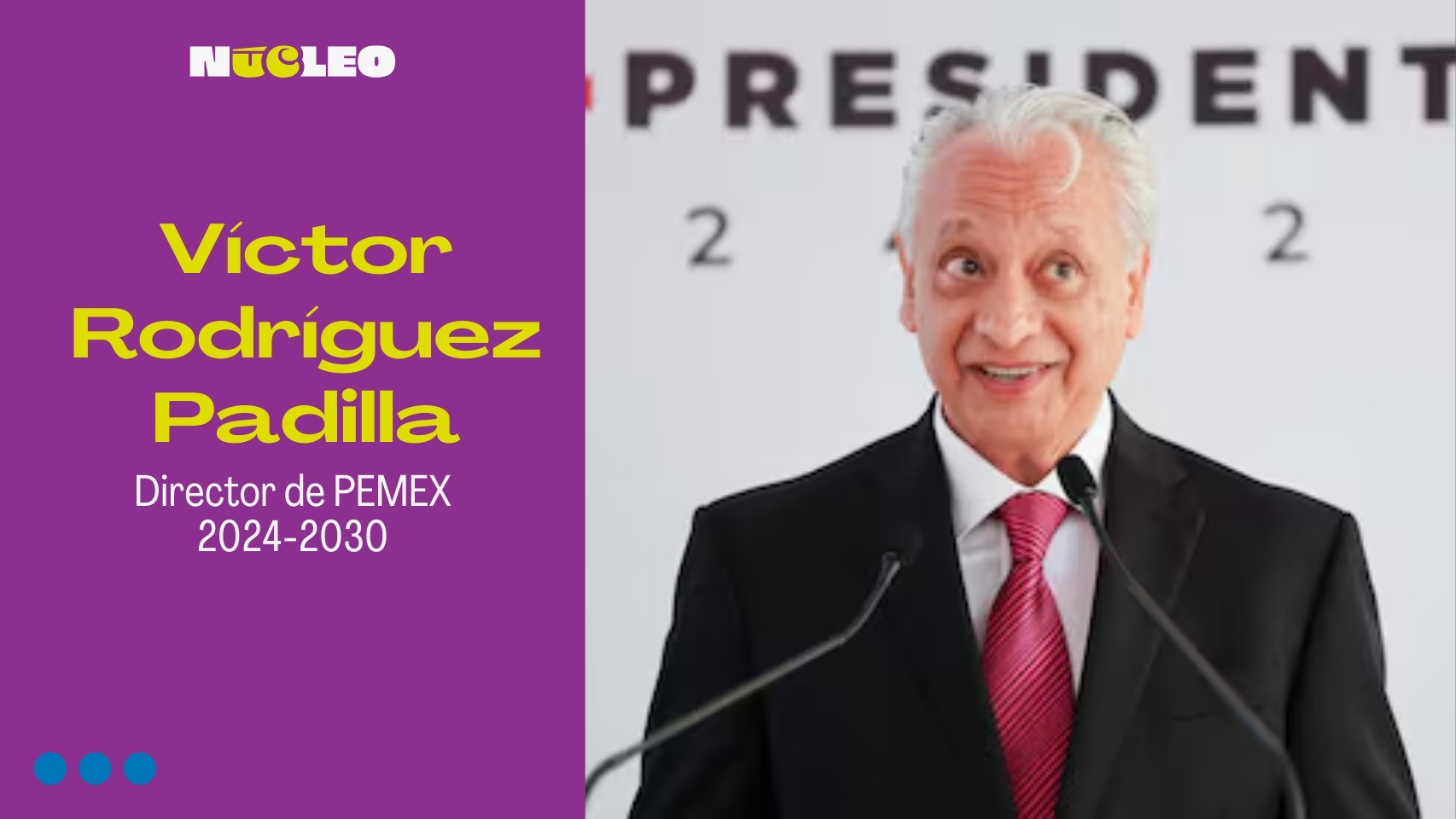 Perfil de Víctor Rodríguez Padilla, próximo director de Pemex