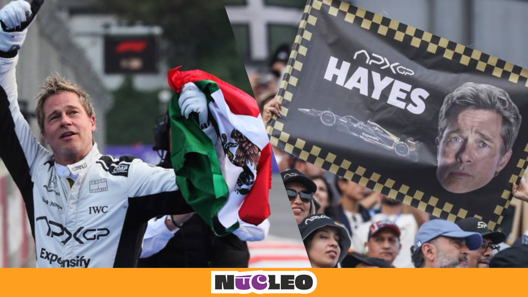 ¿Qué película estaban grabando en la F1 de México?