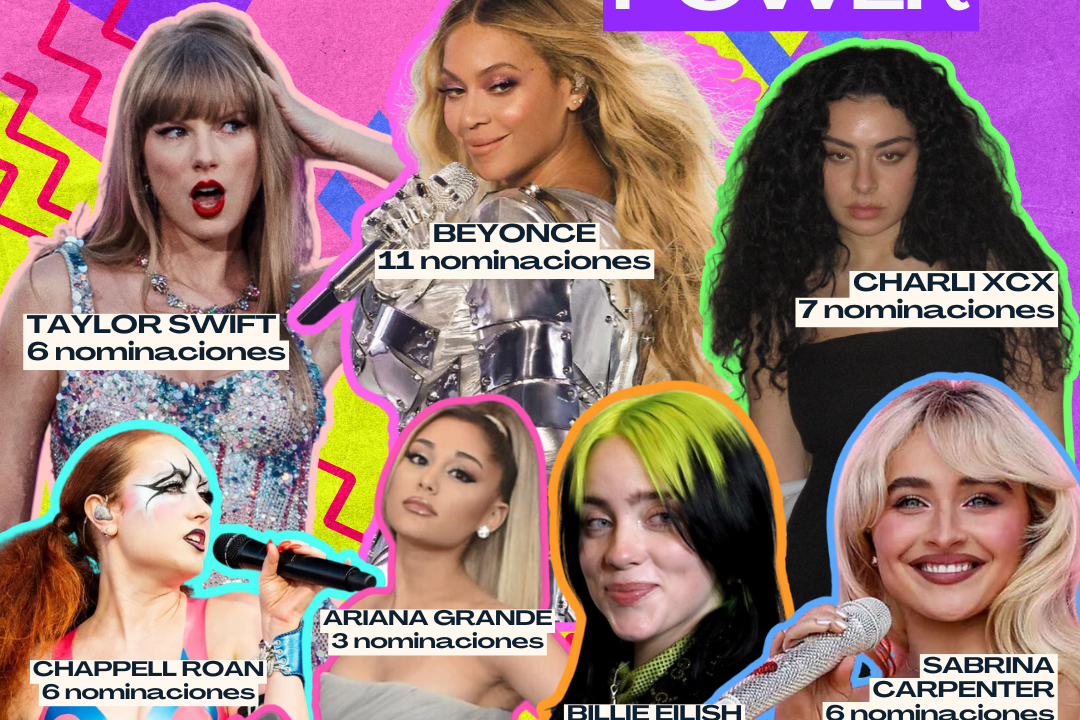 Grammys 2025: Charli XCX, Taylor Swift, Sabrina Carpenter, Chappell Roan, más nominados