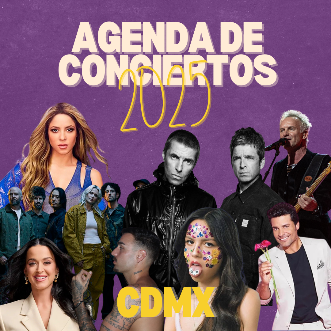 Agenda Musical 2025: Ciudad de México