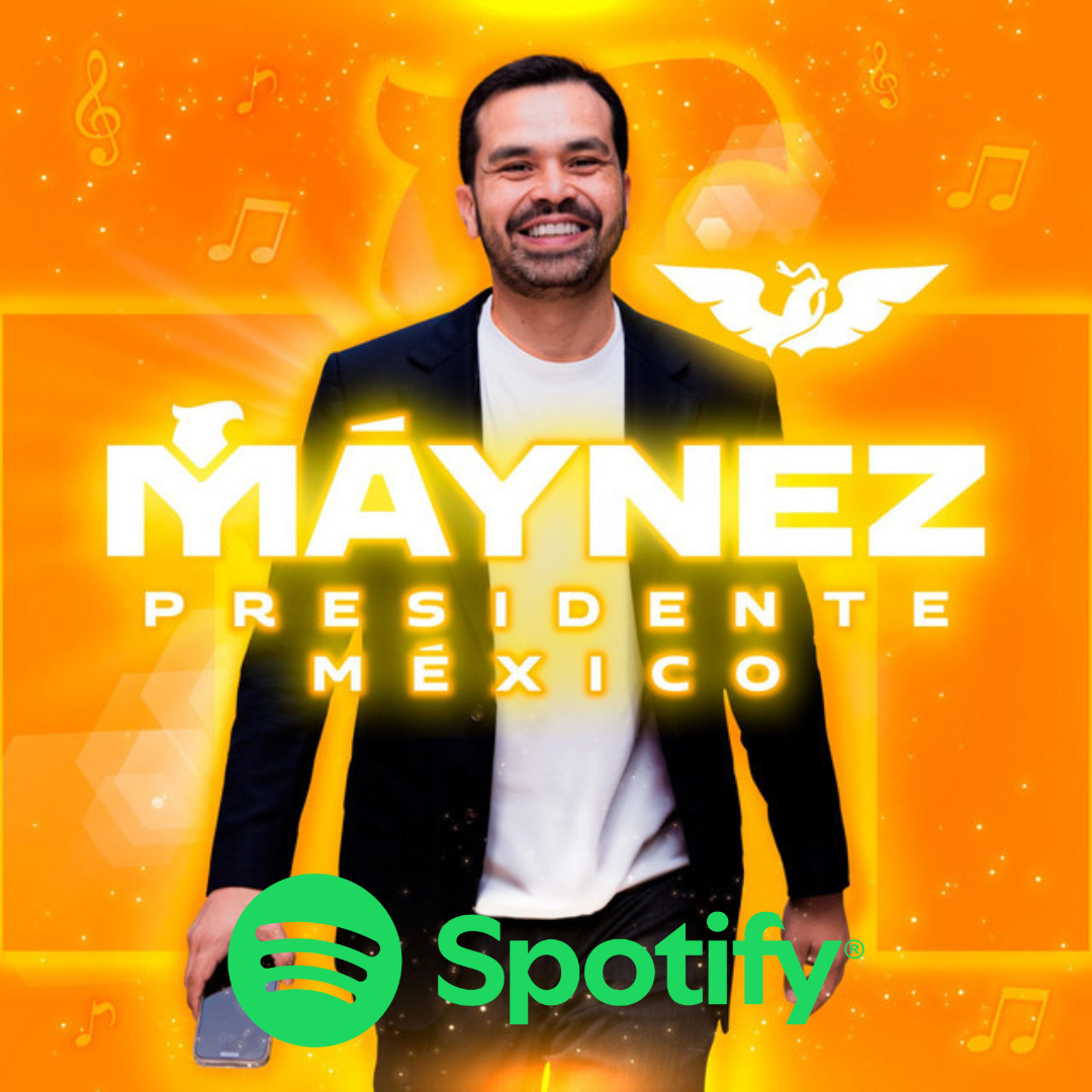 Presidente Máynez: canción del año en Spotify Wrapped 2024 para México