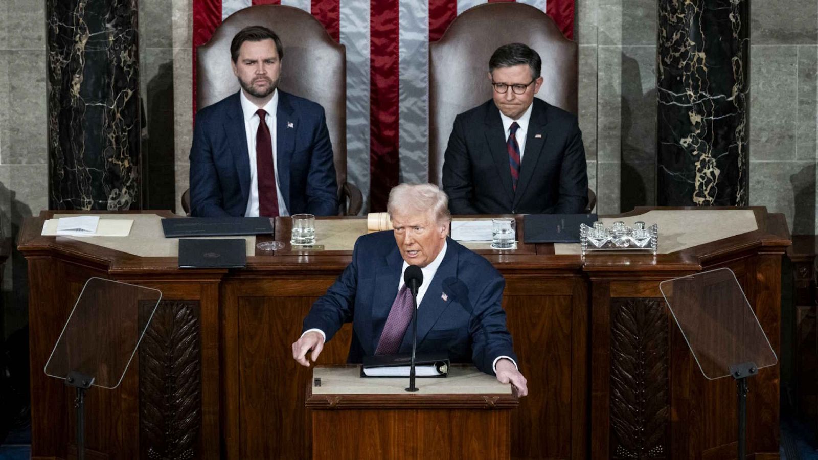 ¿Qué dijo sobre México Trump durante su mensaje al Congreso de Estados Unidos?