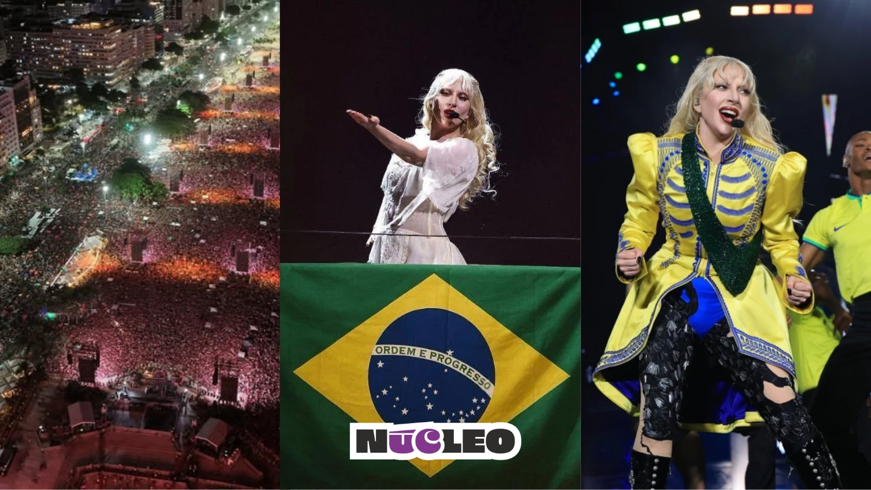 Momentos icónicos que dejó el concierto de Lady Gaga en Brasil