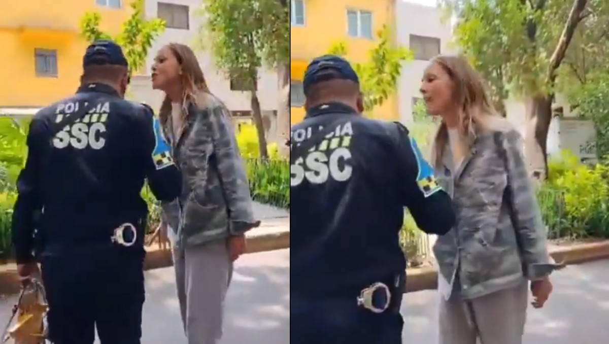‘Lady Racista’ ya fue denunciada: el policía víctima de agresión presentó su queja formal
