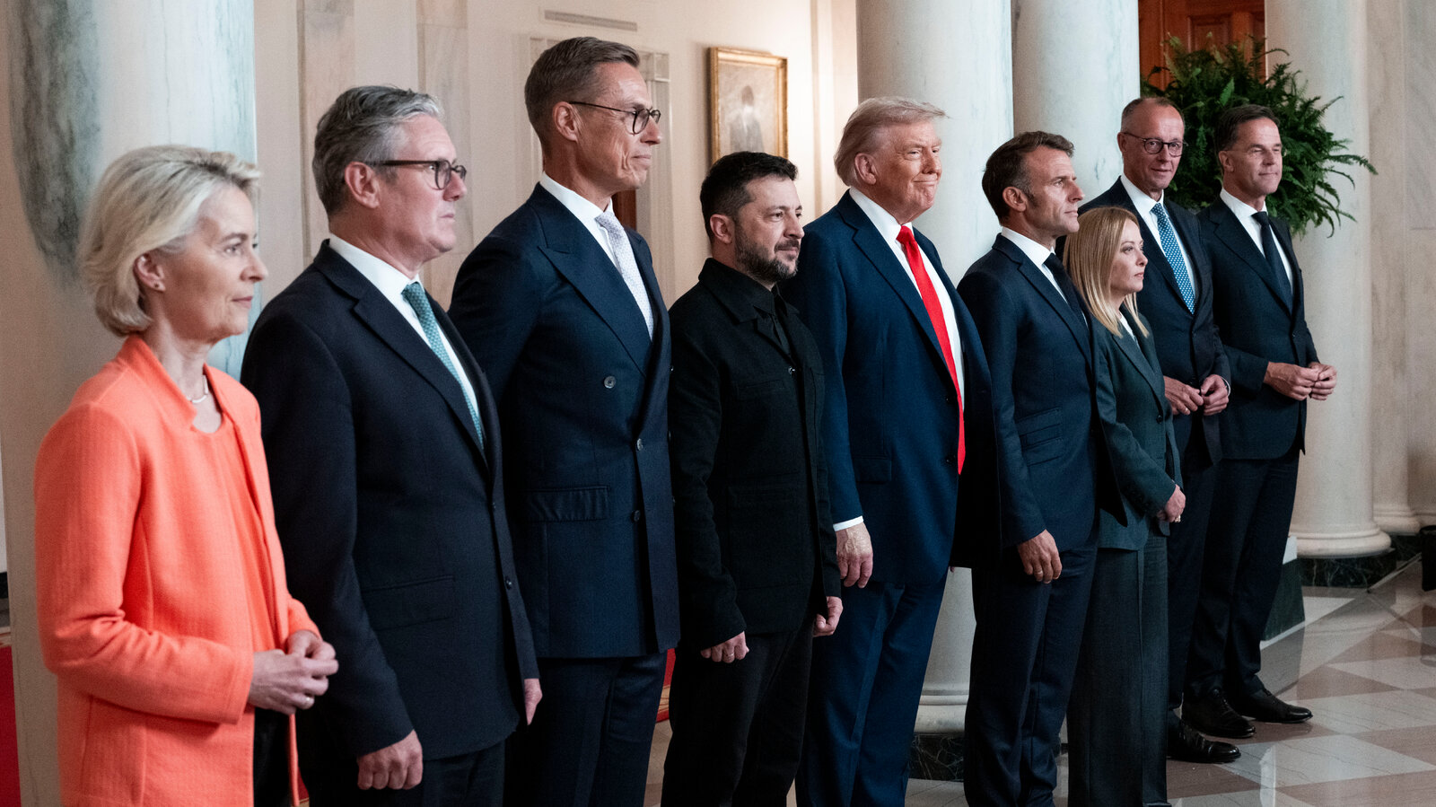 Volodymyr Zelenski y Donald Trump se reunieron para discutir el futuro de Ucrania 