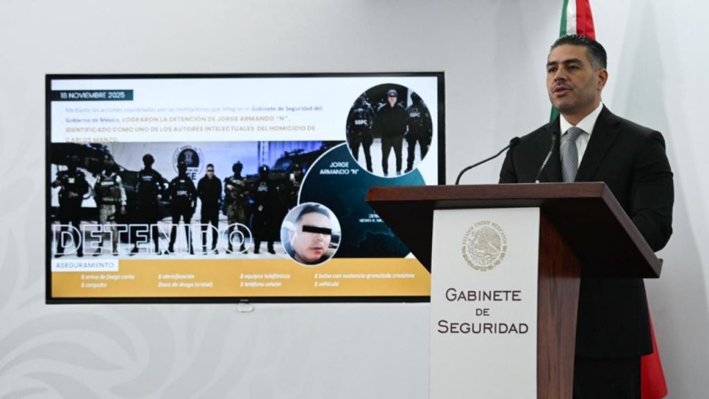 ¿Quién es “El licenciado”? Presunto autor intelectual capturado por el asesinato de Carlos Manzo durante el ataque en Uruapan Michoacán 