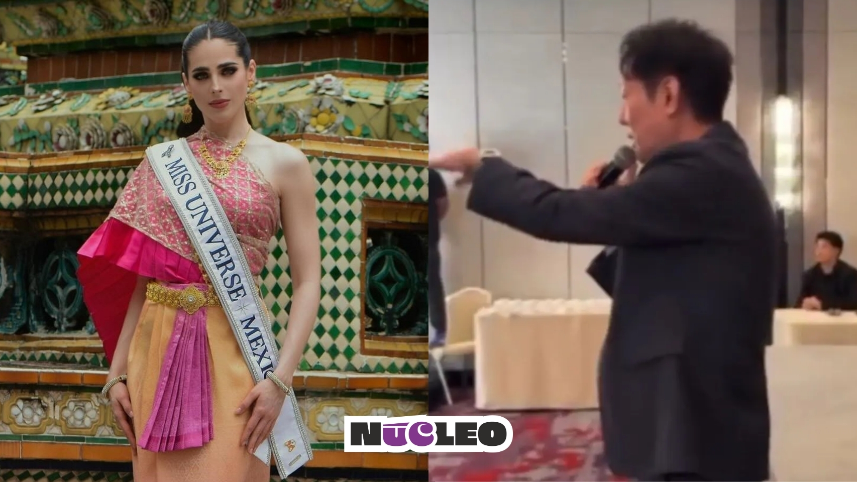 La Miss Universo Mexicana Fátima Bosch fue insultada por el directivo tailandes Nawat Itsaragrisil