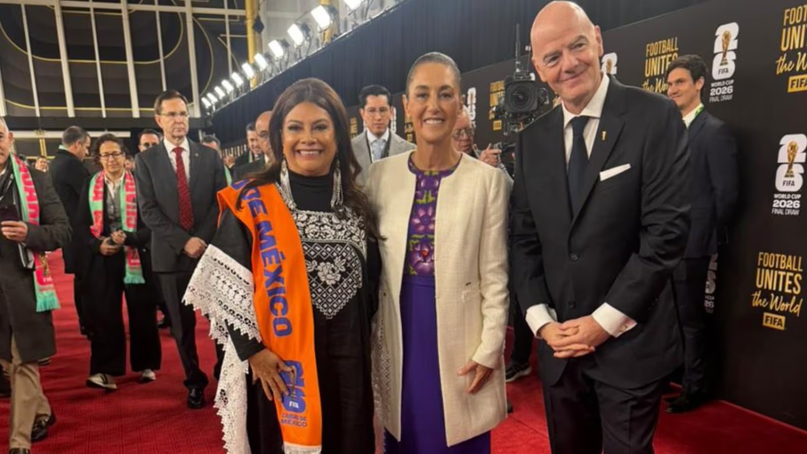 La llegada de Claudia Sheinbaum y Clara Brugada al sorteo del Mundial 2026 en Washington: ¿Cuáles fueron los momentos clave del evento?