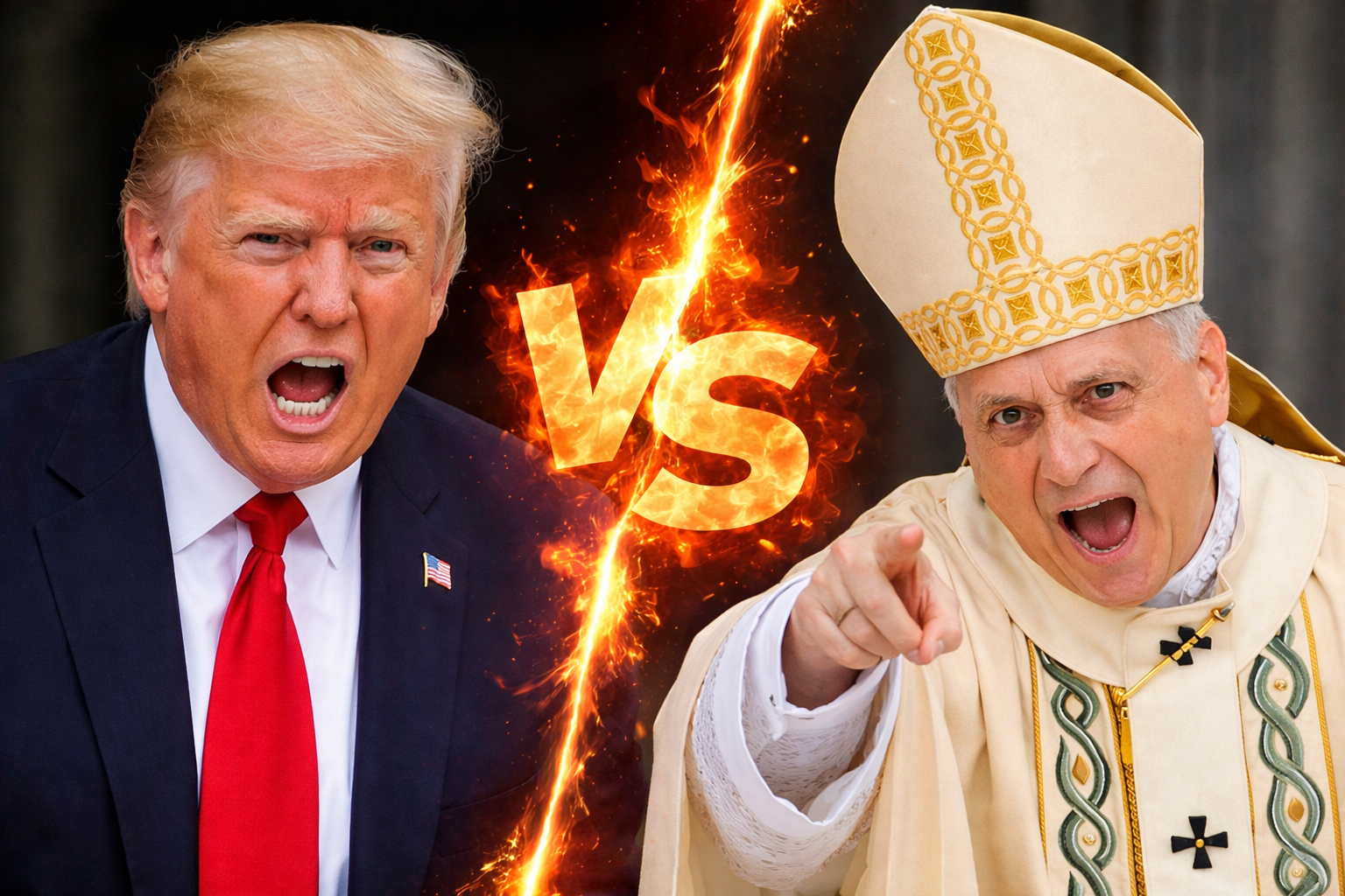 ¿El Papa es de izquierda? Donald Trump critica al sumo pontífice por postura sobre la guerra con Irán