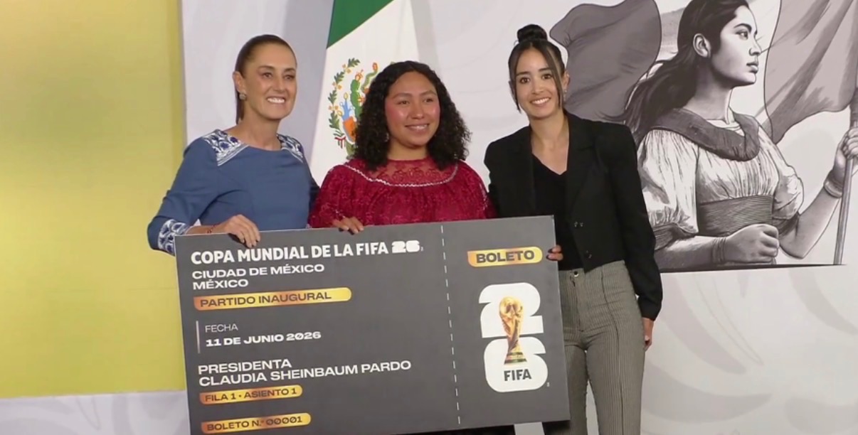 Claudia Sheinbaum revela a las ganadoras del sorteo para el Mundial 2026: ¿quiénes fueron y qué dijo la mandataria?