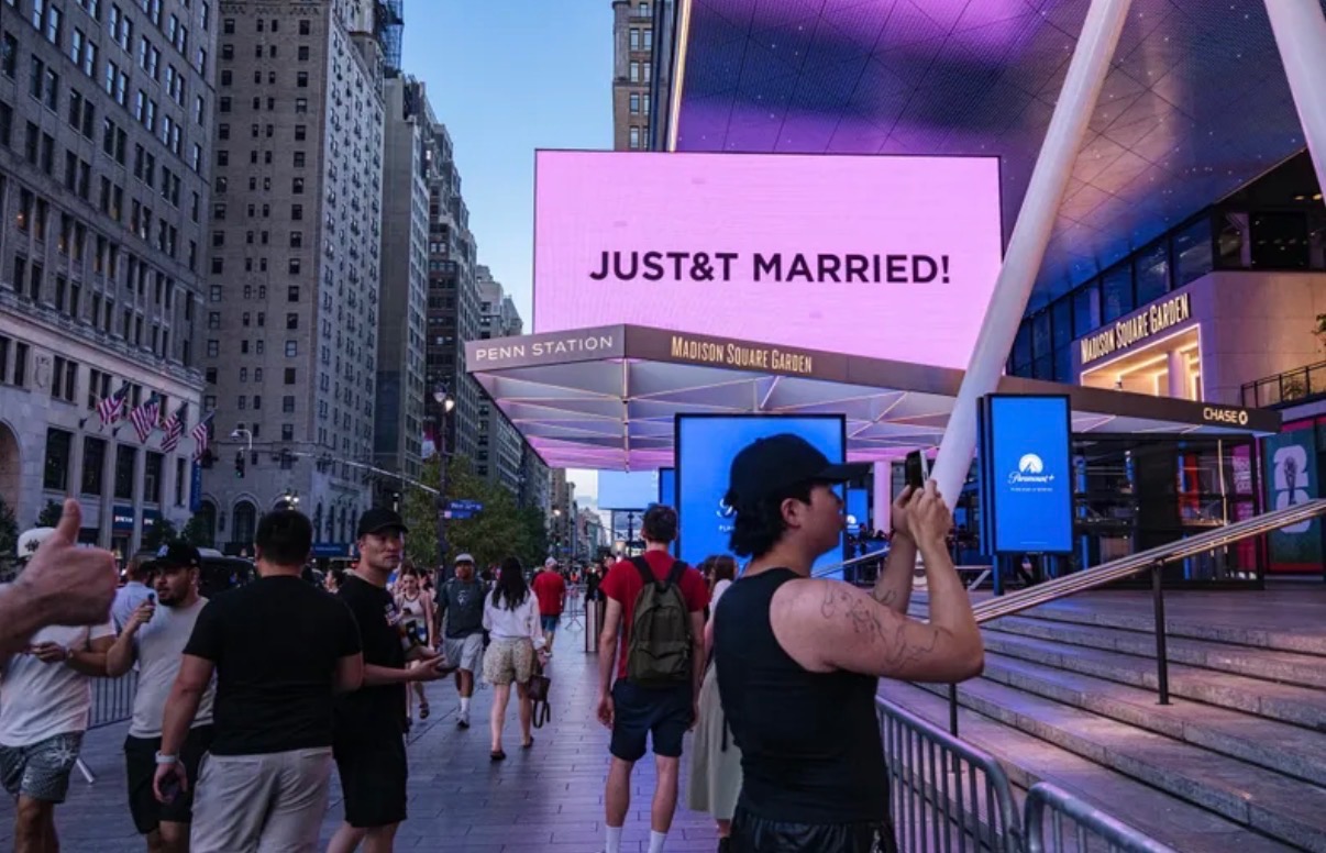 ¡Taylor Swift y Travis Kelce se casan! Así fue su espectacular boda en el Madison Square Garden de Nueva York