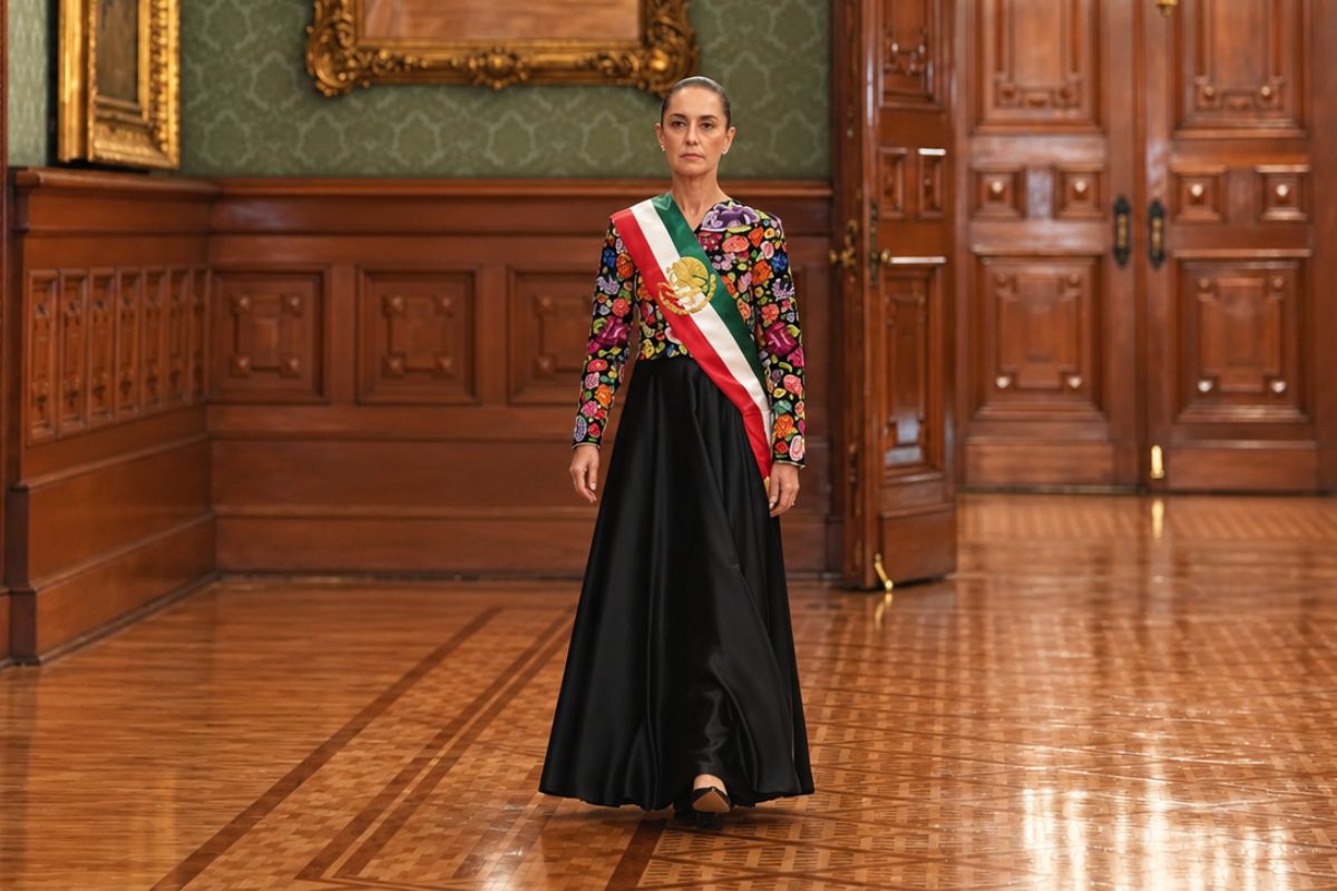 ¿Quién vistió a Claudia Sheinbaum para el Grito de Independencia? El mensaje de “sí al pago digno y no al regateo”