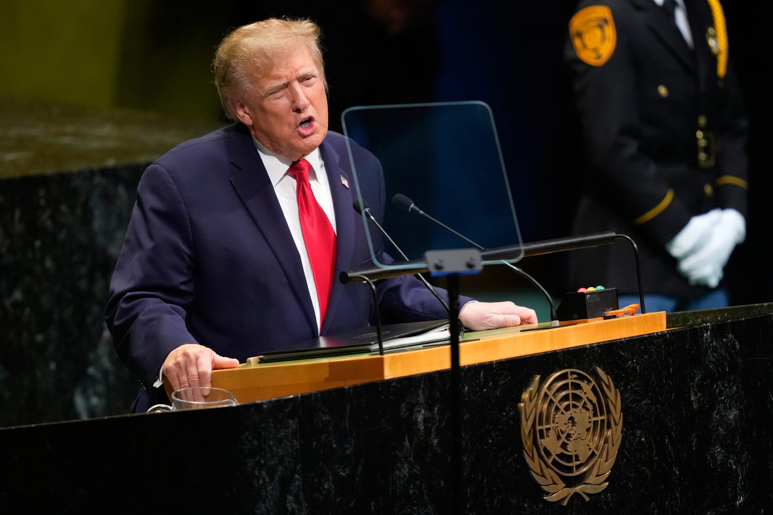 Trump acusa a México de ser el epicentro del narco ante la ONU: “Es inaceptable que EUA comparta su frontera”