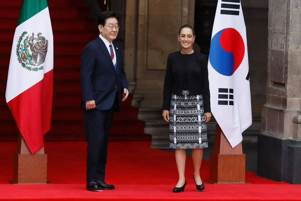 Sheinbaum recibe a Lee Jae-Myung en Palacio Nacional: ¿Stray Kids podría llegar al Zócalo?