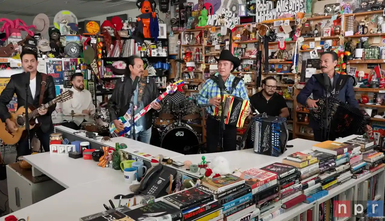 Los Tigres del Norte debutan en Tiny Desk con un mensaje a favor de los migrantes en Estados Unidos